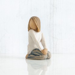Statua Willow Tree Joyful Child - Scultura Artigianale da Collezione