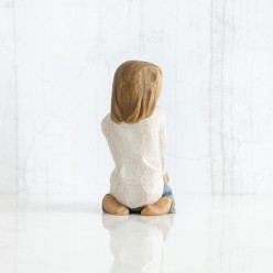 Statua Willow Tree Joyful Child - Scultura Artigianale da Collezione