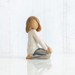Statua Willow Tree Joyful Child - Scultura Artigianale da Collezione