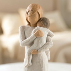 Statua Willow Tree Child of my Heart: Maternità in Resina 23 cm