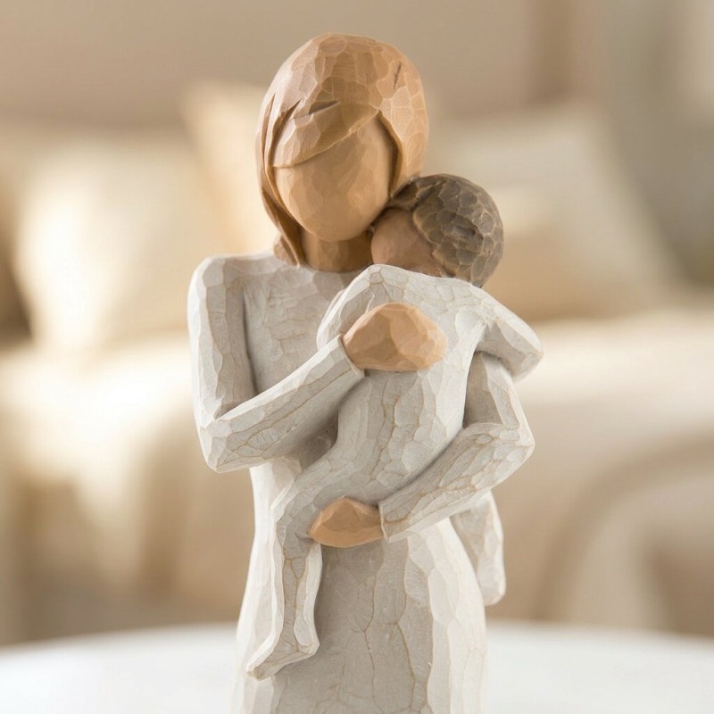 Statua Willow Tree Child of my Heart: Maternità in Resina 23 cm