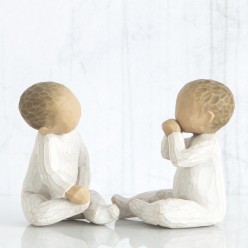 Statuina Two Together Willow Tree | Scultura Bimbi Lemoire Home