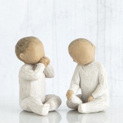 Statuina Two Together Willow Tree | Scultura Bimbi Lemoire Home