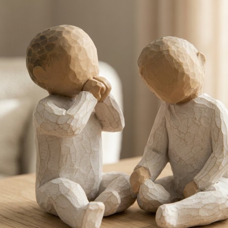 Statuina Two Together Willow Tree | Scultura Bimbi Lemoire Home
