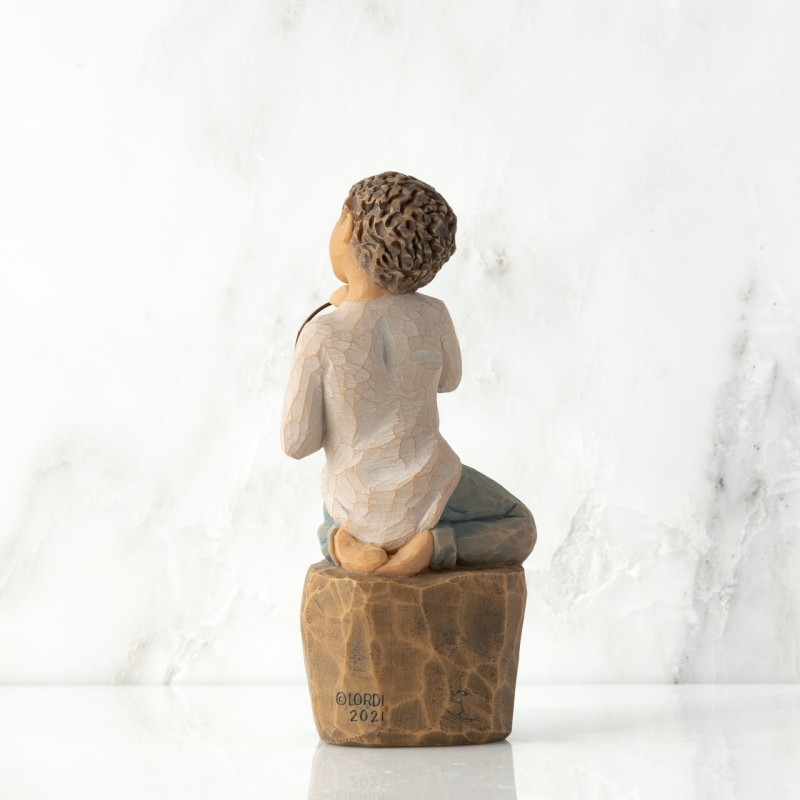 Statua Willow Tree Love You Too - Scultura Emozionale in Resina