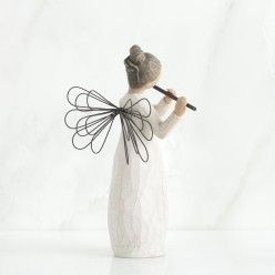 Statua Willow Tree Angel of Harmony Resina Dipinta a Mano
