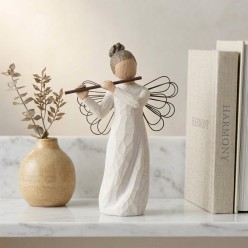 Statua Willow Tree Angel of Harmony Resina Dipinta a Mano
