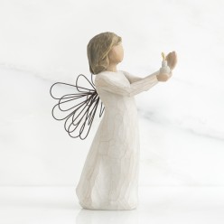 Statua Willow Tree Angel of Hope – Angelo della Speranza Resina 14cm