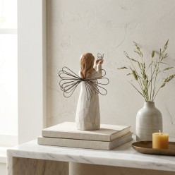 Statua Willow Tree Angel of Freedom | Angelo in Resina e Metallo