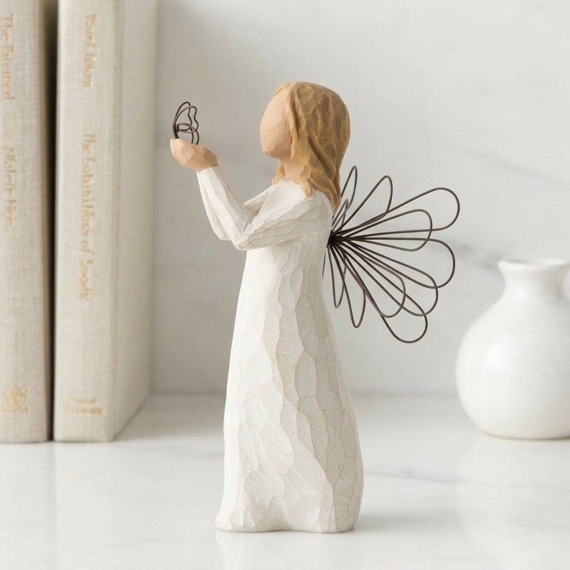 Statua Willow Tree Angel of Freedom | Angelo in Resina e Metallo