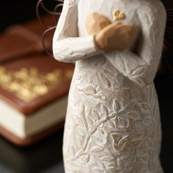 Willow Tree Statua in Resina e Fil di Ferro Angel of Comfort | 63 car.