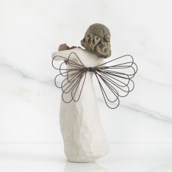 Statua Willow Tree With Love - Angelo con Cuore in Resina
