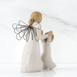 Statua Willow Tree Guardian Angel | Scultura Angelo Custode 13cm