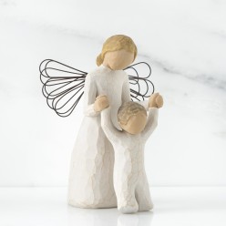 Statua Willow Tree Guardian Angel | Scultura Angelo Custode 13cm