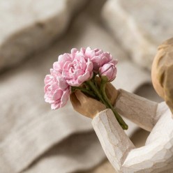 Statua Willow Tree Thank You – Scultura Peonie in Resina Decorativa