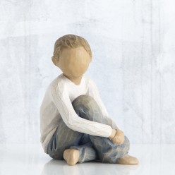 Statua Willow Tree Caring Child – Scultura d’Arredo Emozionale