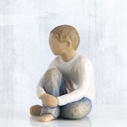 Statua Willow Tree Caring Child – Scultura d’Arredo Emozionale