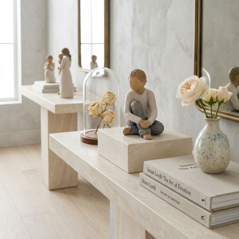 Statua Willow Tree Caring Child – Scultura d’Arredo Emozionale Statua Willow Tree Caring Child – Scultura d’Arredo Emozionale