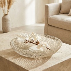Cesta Portafrutta in Metallo a Rete | Lemoire Home