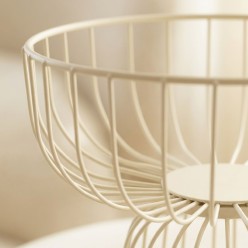 Alzatina Centrotavola Caleido in Metallo a Filo | Lemoire Home