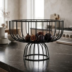 Alzatina Centrotavola Caleido in Metallo a Filo | Lemoire Home