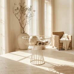Alzatina Centrotavola Caleido in Metallo a Filo | Lemoire Home