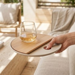 Vassoio Minimal Design con Tagliere in Omaggio Lemoire Home