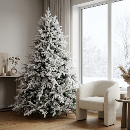 Albero Ritter Innevato 210 cm: 3567 Rami di Puro Lusso Invernale