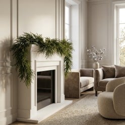 Festone di Natale Cryptomeria 210cm EDG | Eleganza Lemoire Home