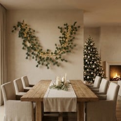 Festone natalizio Cedro Verde EDG L 180 cm | Centrotavola e Ghirlanda LMH