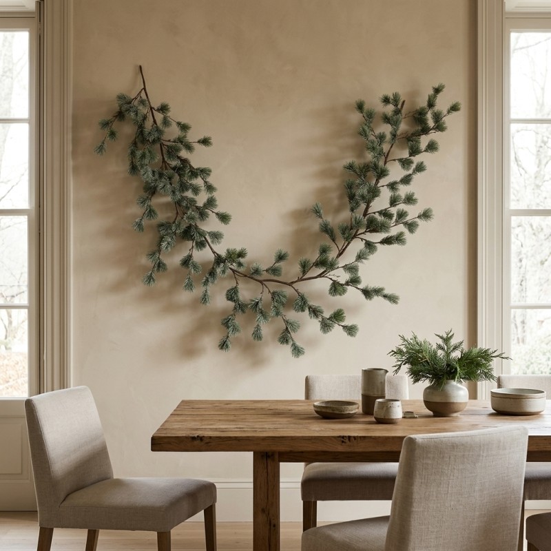Festone Cedro Verde EDG L 180 cm | Centrotavola e Ghirlanda LMH