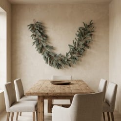 Festone Pino Artificiale EDG con Pigne Naturale Luxury 180 cm