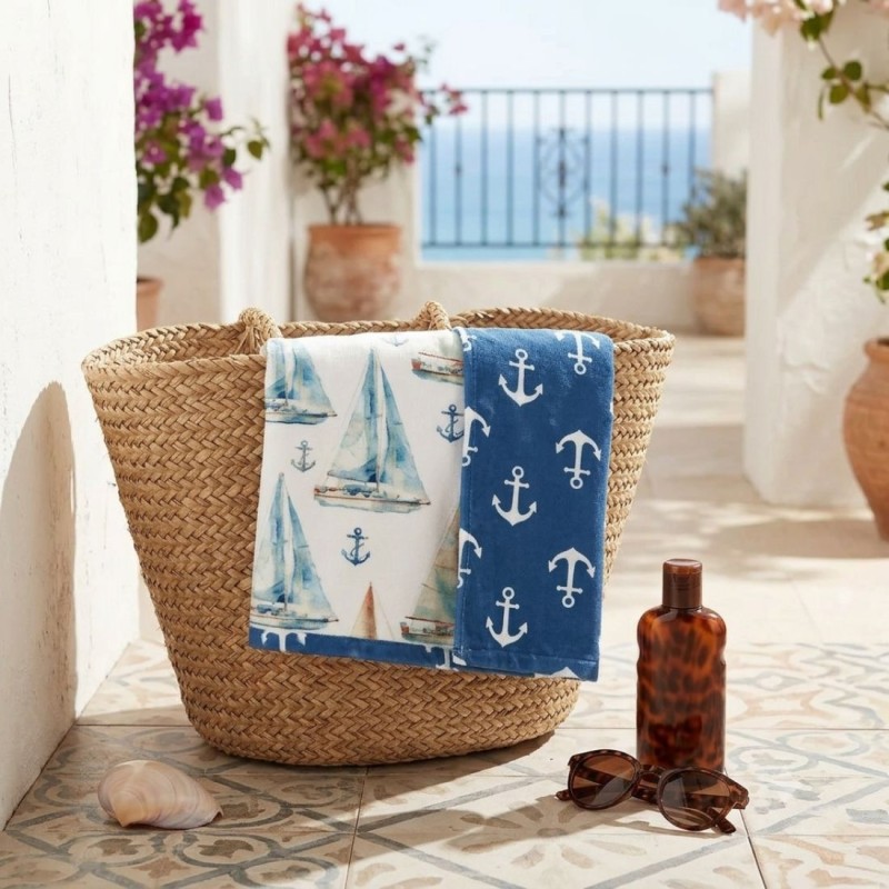 Telo Mare Microfibra Cayo Largo Daunex Double-Face 100x170 cm