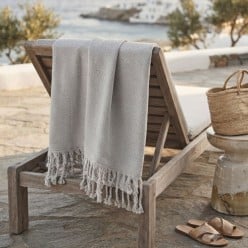 Telo mare pareo collezione Euriale in cotone leggero personalizzabile