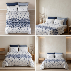 Completo Lenzuola Copriletto Day Dream Matrimoniale Cogal