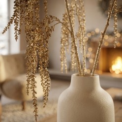 Spiga Natalizia Cadente Gold 75 cm - Decorazione Elegante