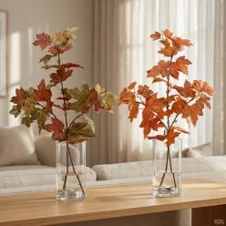 Ramo di Acero Autunnale - Altezza 81 cm - Decorazione per Casa