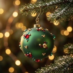 Addobbi Palla Bolle in Vetro EDG - Decorazioni Natalizie Elegantissime