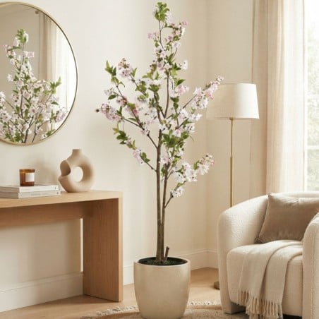 Albero di Pesco Artificiale EDG H185 cm: Eleganza Fiorita in Casa
