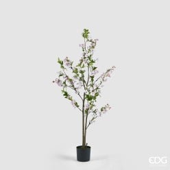 Albero di Pesco Artificiale EDG H185 cm: Eleganza Fiorita in Casa