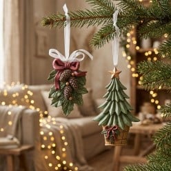 Decorazioni eleganti per albero - Addobbi natalizi EDG assortiti