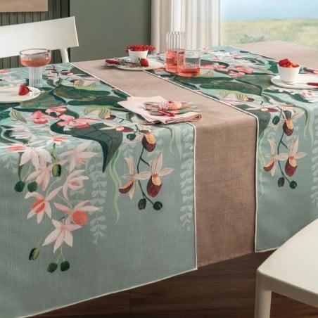 Runner da tavola Ninfa antimacchia 155x50 cm | Lemoire Home