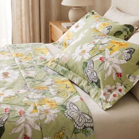Set Lenzuola Matrimoniali in Cotone floreale Smilace - Lemoire Home