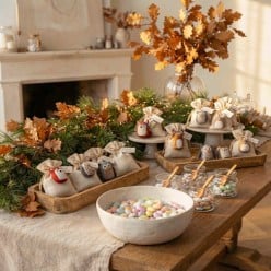 Decorazione Animali Gry&Sif in Lana Cotta - Eleganza Eco-Friendly
