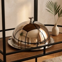 Cloche semisferica in acciaio inox Pinti Inox | Lemoire Home