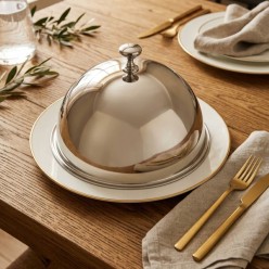 Cloche semisferica in acciaio inox Pinti Inox | Lemoire Home