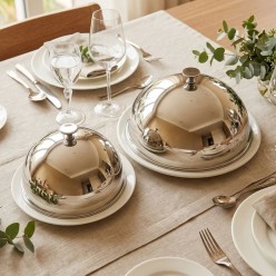 Cloche semisferica in acciaio inox Pinti Inox | Lemoire Home