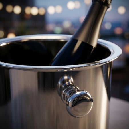 Secchiello Champagne in Acciaio Inox | Pinti Inox per Lemoire Home