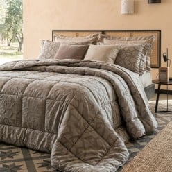 Trapunta Matrimoniale Teseo| Jacquard Geometrico Made in Italy