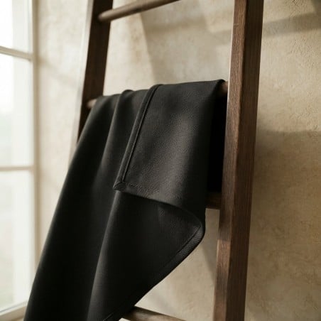 Canovaccio da Cucina nero collezione Ade 70x50 cm Fatto a Mano – Lemoire Home